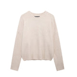 Women's New 2025 Casual Pure Color Long-Sleeved Soft
