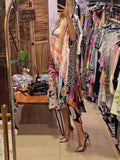 Explosion Casual Leopard Color Print Deep V