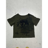 Cloth Forget Y2K Hottie Style Retro Print Loose T-Shirt To Make Old Design Sexy Shoulder Street Hop