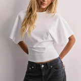 2025 Body-Buttoning Hip-Bottom Button Buckle Professional Dress
