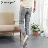 Winter Duck Down Pants Women Trousers High Waisted Warm Pant Black Women Pants Winter Trousers