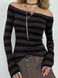Tight Slimming Knitted Long Sleeve-Outfit