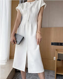Summer Women Solid Color Elegant Vestidos White Party Bodycon Work Office Lady Female Slim