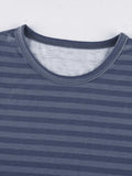 Vintage Striped Baby Crop Top-Outfit