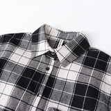 Plaid Shirt Women 2021 New Spring Autumn Womens Tops Loose Design Style Lady Casual Long Sleeve Blouse Clothes