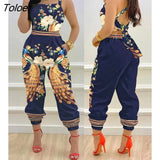 Jumpsuits Elegant 2023 Jumpsuits Sexy V-neck Sleeveless Printed Jumpsuit New Fashion with Belt Vest Playsuit