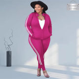 Size Sets Women's Sweatsuits Winter Clothes Tracksuit 2 Piece Outfits Sweatshirt Sweatpants New 2021 Wholesale