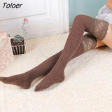 Stockings Female Thigh High Over The Knee Socks 2022 New Fashion Women'S Long Cotton Stockings For Girls Ladies