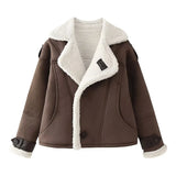 New Women's Fur Coat Special Craft Piece Lamb Wool