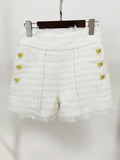 Autumn And Winter New Star Fashion Tuxedo Side Rough Flowers To Repair Suit