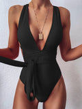 Toloer Swimsuit 2023 One-Piece Swimsuit Ladies Straps One-Piece Bikini-Outfit
