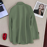 Toloer And Autumn Suit Jacket Female Small Man 2024 Spring And Autumn New Korean Version Temperament Goddess Fan Small Leisure Small Suit-Outfit
