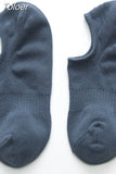10 Colors Summer Mesh Breathable Short Sock Slippers Men Soild Non-slip Silicone Socks Men's Ankle Invisible Boat