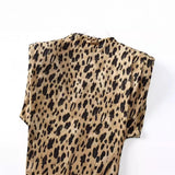 Spring Animal Print Fashionable Short Dress 2523142-Outfit