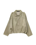 Women's 2025 New Fashion Velvet Texture Jacket Coat