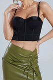 mesh bustier top with