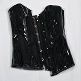 Leather Corset Machine Handsome Cool Skin Tective Bras