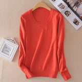 Sweater Female Knitted Pullover Women Winter Sweaters Autumn O Neck Cashmere Sweater Women Jumper O Neck Pull