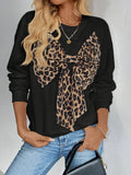 And Winter Vintage Leopard Long-Sleeved Coat
