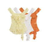 Homemade New Women's Clothing 髫髫叠 Laminated Lace
