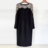 New Star Fashion Mesh Yarn Heavy Industry Nails And Diamonds In The Long Dress Small