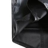 Women Vest Leather Crop Tops Summer Clothes V Neck Sleeveless Button Closure Design Slim Breathable Tank Tops Streetwear-Outfit