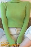 Winter Women Turtleneck Sweater Basic Knitted Soft Pullovers Cashmere Jumpers For Women Fashion Elastic Warm