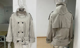 Jacket In Autumn 2025 Small Design Collar Button Strap
