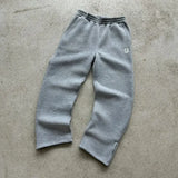 New Popular S Embroidery Printing Series For Young Couples Casual Broad-Legged