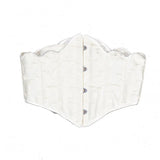 Short Model 4 Buckle Antler Embossed Flower With Beautiful-Looking Belt Ceiling Petals Under The