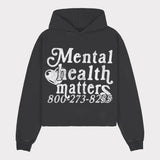 And Winter Vintage Street Personality Trend Alphabet Hoodie Printed Men's And Women's Hoodie Hoodie-Outfit