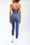 Workout Slim Fit Running Fitness Exercise Yoga Bra and Pants