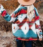 Fashion Print Chest Pocket