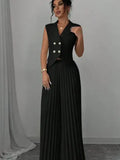 New Fashion Vest 100-Folded Skirt Suit Women's