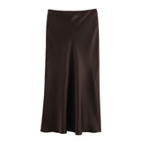 Women's Clothing INS Explosive Silk And Hymn Multi-Colored Half-Body