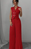 New Fashion Vest 100-Folded Skirt Suit Women's