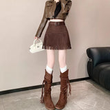 100-Fold Skirt Women's New Dress With White Half-Dress Korean Version Of The College Style Skirt A