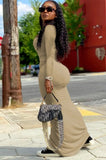 Casual Square Long Bodycon