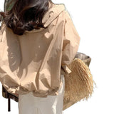 Summer Wear New Sunscreen Clothing Loose All-Hats Casual Short Coat Women's Long-Sleeved Light Sunscreen Dress-Outfit