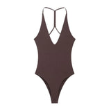 Women's Clothing 2025 New Fashion Simple Body-Suited