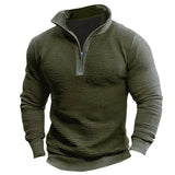 Version Of The 2025 Autumn Men's Coat Casual Jersey Wish Bump Color Zipper Shirt Multi-Color Multi-Code