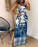 Fashion Casual Printed Dress Women's