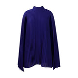 Women's 2025 New Temperament Fashion Chiffon Cape Bat Sleeve Large