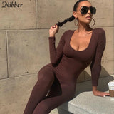 Summer Solid Basic Black White Jumpsuit Overalls Women's Clothing 2021 Street Casual Activity Wear Fitness Outfit