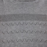 Y2K Grey Sweaters Frill Bow Sweet Cute Pullovers Patched Full Sleeve Harajuku Knitted Jumpers Women Prepply Chic