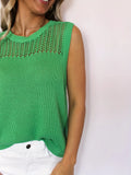 Needle Woven Dry Breathable Tuk Hollow Loose Leisure Knitting