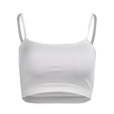 Super Short T-shirt+Camisole+Sports Shorts Woman Autumn Three-Piece Suit 2021 Casual Slim Female Sports