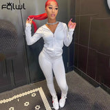Streetwear Fall 2020 Two 2 Piece Set Women Outfits Matching Sets Hoodies Leggings Women Sweatsuit Ladies Tracksuit
