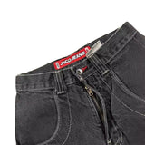 Selling Popular Style Y2K Hip Hop Original Dormitory Gothic Style Funny Style Printed Denim Shorts For Men-Outfit