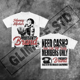 Cartoon Graphic T-Shirt Soho Mortar Goth Super T-Shirt Couple Y2k Top Korean Goth Men's Wear-Outfit